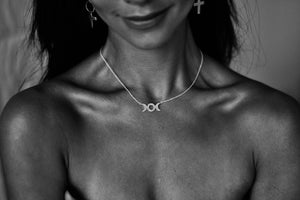 The Goddess necklace in Silver